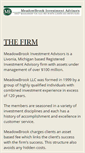 Mobile Screenshot of meadowbrook-advisors.com